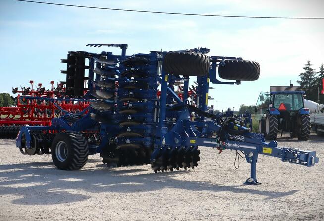 Brona talerzowa 4.5m 5.0 Ciężka U652 Ciągana na wózku