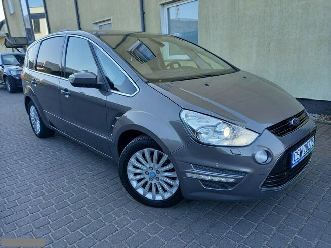 Ford S-Max 2.0Tdci 7-Foteli Skóry Navi Ledy Bi-Xenon Panorama Serwis ASO Jak Nowy