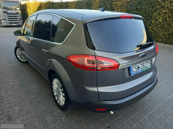 Ford S-Max 2.0Tdci 7-Foteli Skóry Navi Ledy Bi-Xenon Panorama Serwis ASO Jak Nowy