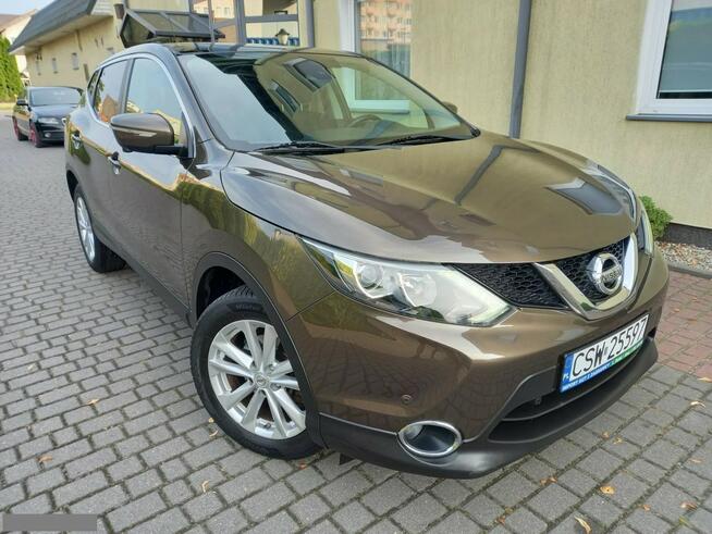 Nissan Qashqai 1.2DiGT 115KM 6-Bieg Kamery 360" Duża Nawigacja Panorama Zadbany Zarej