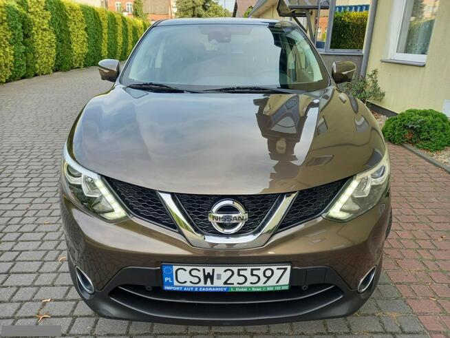 Nissan Qashqai 1.2DiGT 115KM 6-Bieg Kamery 360" Duża Nawigacja Panorama Zadbany Zarej