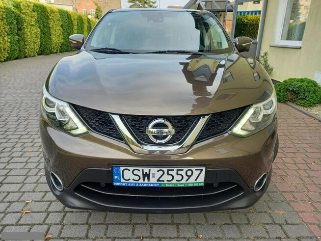 Nissan Qashqai 1.2DiGT 115KM 6-Bieg Kamery 360" Duża Nawigacja Panorama Zadbany Zarej