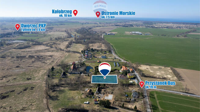 Działka w Śmiechowie 2700 m2 z WZ!