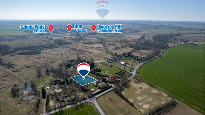 Działka w Śmiechowie 2700 m2 z WZ!