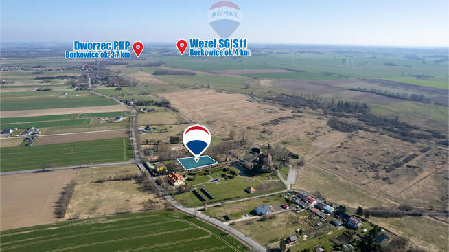 Działka w Śmiechowie 2700 m2 z WZ!