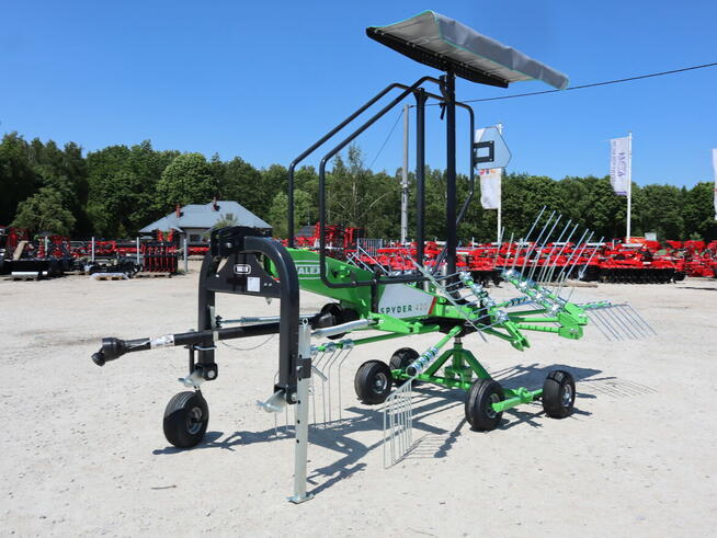 Zgrabiarka Karuzelowa TALEX Spyder 4,2m WOM kółko kopiujące