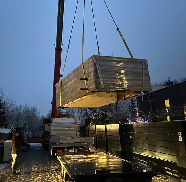 Basen wolnostojący Basen ogrodowy Basen domowy KLEO 476x225m