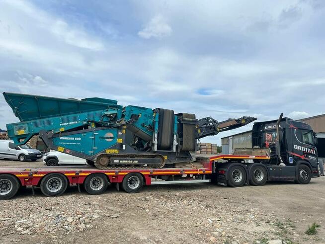 Usługi Wynajem Kruszarka/Przesiewacz Kruszenie Betonu Gruzu