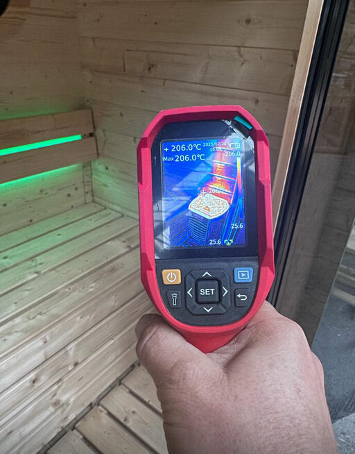 Domek Sauna ogrodowa Cubik Mini 150 x 150 cm