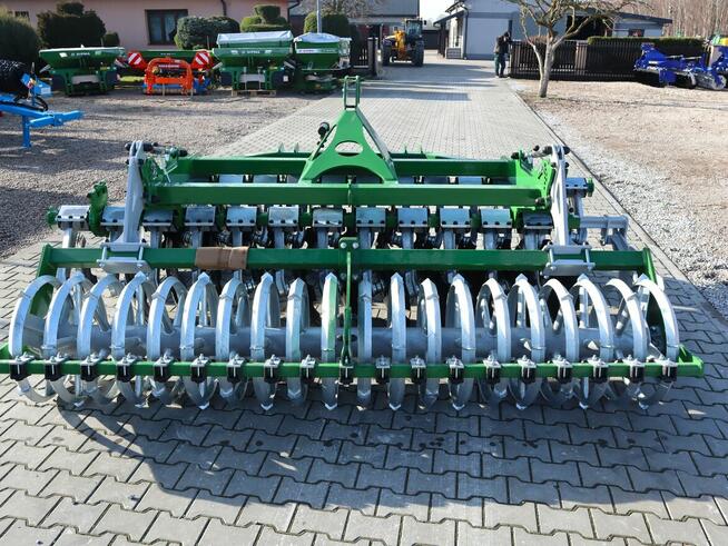 Brona talerzowa 3,0m ASTAT Tolmet fi 560 wał daszkowy