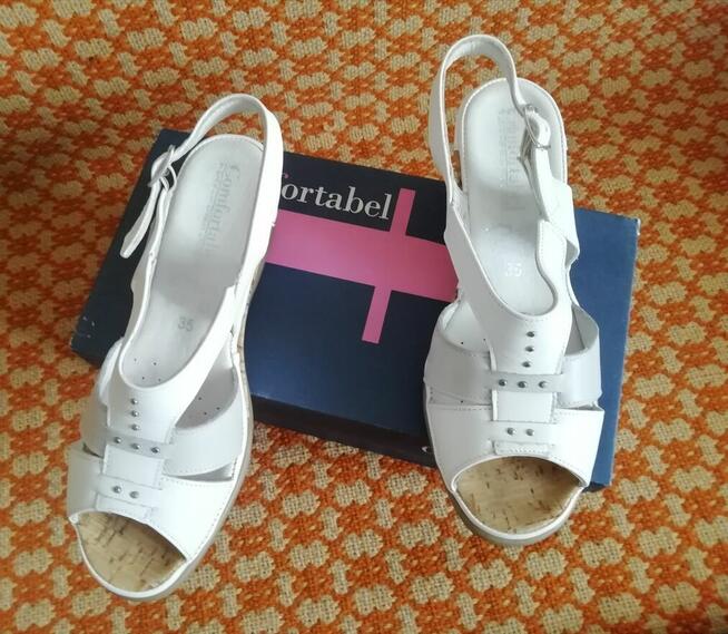 Buty damskie–letnie–skóra naturalna (rozm„35”) nieużyw.110zł