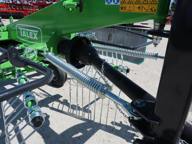 Zgrabiarka Karuzelowa TALEX Spyder 4,2m WOM kółko kopiujące