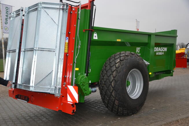 ROZRZUTNIK obornika skorupowy ROLTRANS 8 t DRAGON Pronar