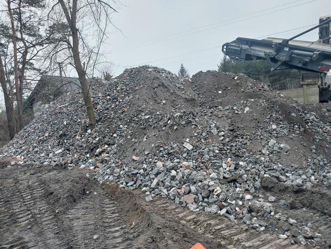 Usługi Wynajem Kruszarka/Przesiewacz Kruszenie Betonu Gruzu