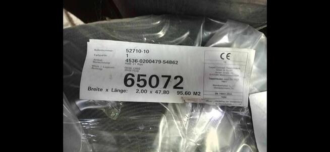 Wykładzina biurowa Carpet Concept RBM 21 lips w rolce CZARNA