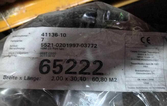 Wykładzina biurowa Carpet Concept RBM 25 Lips Lay w rolce