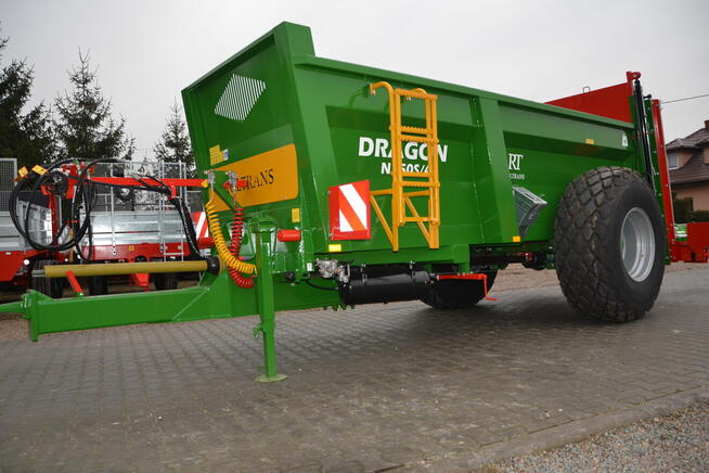 ROZRZUTNIK obornika skorupowy ROLTRANS 8 t DRAGON Pronar