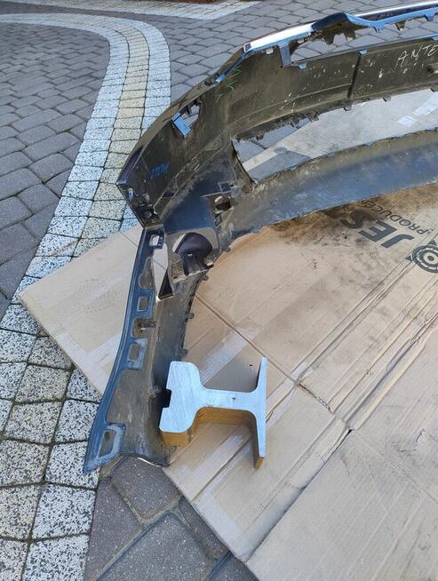 Zderzak przedni Citroen C5X7 czarny metalik