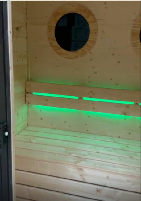 Domek Sauna ogrodowa Cubik Mini 150 x 150 cm