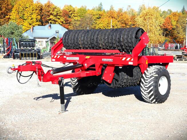Wał posiewny ciągany GROMIX 4,5 5,2 6,2m fi 500mm GROM
