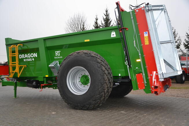 ROZRZUTNIK obornika skorupowy ROLTRANS 8 t DRAGON Pronar