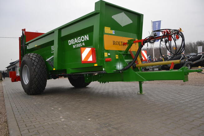 ROZRZUTNIK obornika skorupowy ROLTRANS 8 t DRAGON Pronar