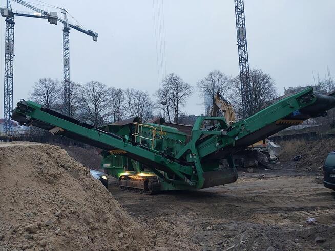 Usługi Wynajem Kruszarka/Przesiewacz Kruszenie Betonu Gruzu