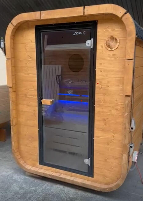 Domek Sauna ogrodowa Cubik Mini 150 x 150 cm