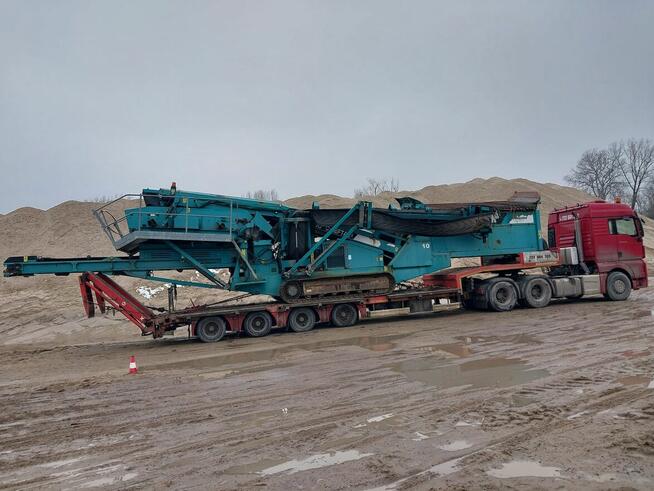 Usługi Wynajem Kruszarka/Przesiewacz Kruszenie Betonu Gruzu