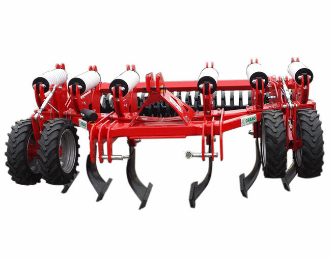 Głębosz AVALER Tolmet 3 łapy sprężynowe wał tandem 4 , 6 łap