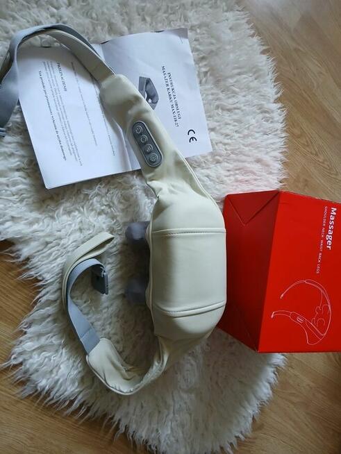 Masazer Shiatsu karku, pleców, łydek, brzucha