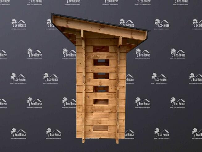 Kompletna Drewutnia Wiata na Drewno Kominkowe 200x100