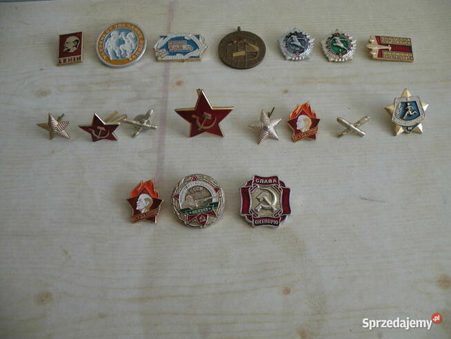 Odznaki , przypinki - ZSRR CCCP