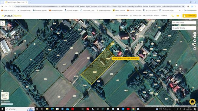 Tanio sprzedam działki lub siedlisko 1,4 ha. w Marwałdzie