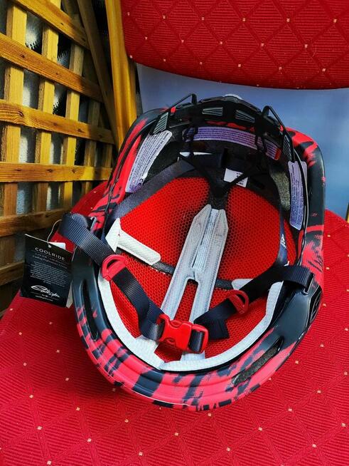 Kask rowerowy na Rower Hulajnogę Smith Forefront czerwony