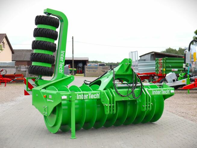 Wał dogniatający do pryzm Inter-Tech