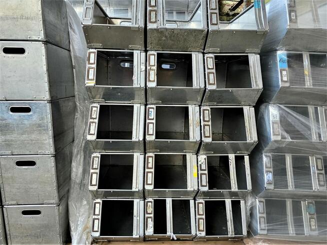 Pojemnik Kosz Kuweta Skrzynka Metalowy Aluminiowy Magazynowy