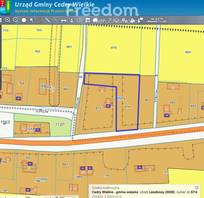 Działka budowlana blisko rzeki – możliwy podział