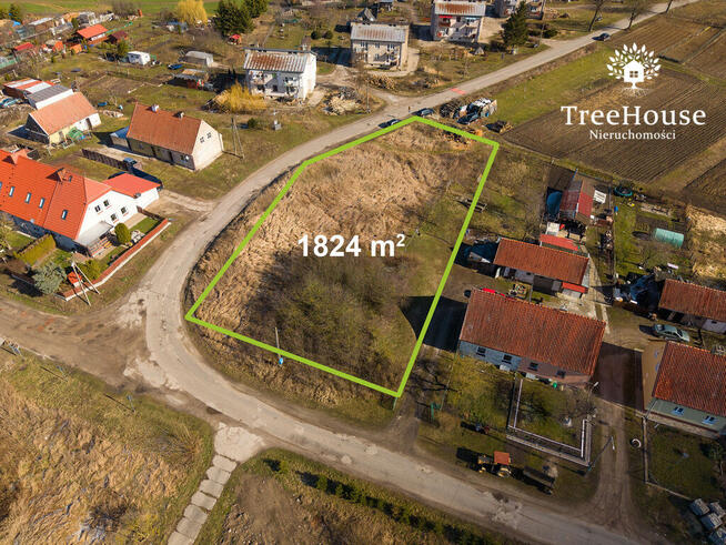 Działka z wydanymi warunkami zabudowy; gm.Srokowo.