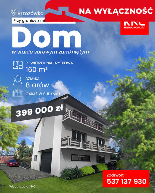 Dom na Sprzedaż w Brzozówce – Świetna Okazja!