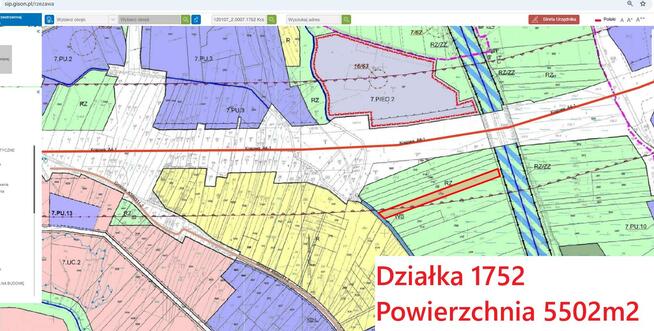 Działka rolno-budowlana Krzeczów gm. Rzezawa