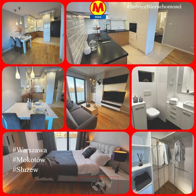 Mieszkanie Warszawa Mokotów, Służew, al. Wilanowska