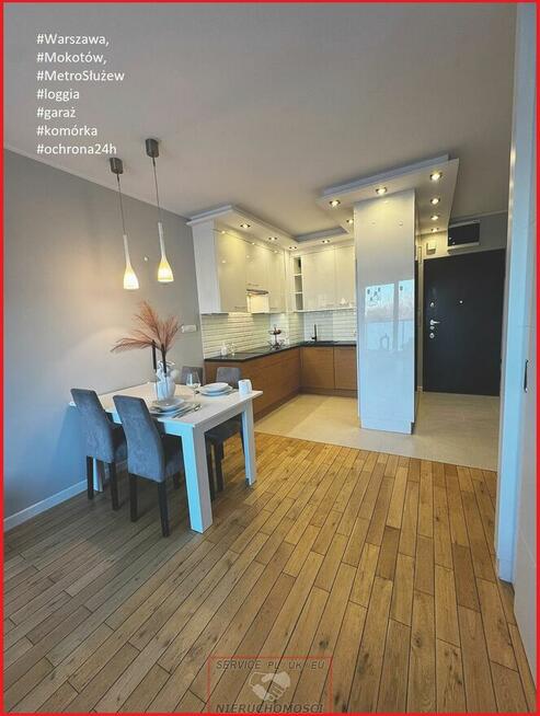 Mieszkanie Warszawa Mokotów, Służew, al. Wilanowska