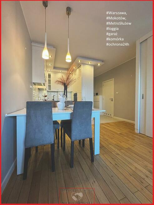 Mieszkanie Warszawa Mokotów, Służew, al. Wilanowska