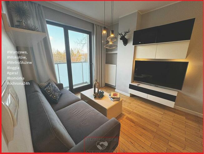 Mieszkanie Warszawa Mokotów, Służew, al. Wilanowska