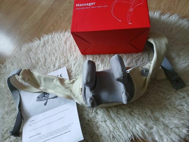 Masazer Shiatsu karku, pleców, łydek, brzucha