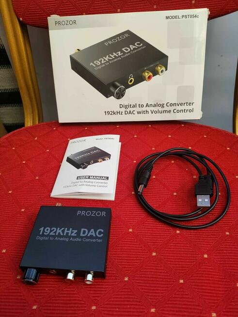 Konwerter Dźwięku Audio Telewizora Komputera Dekoder Konsoli