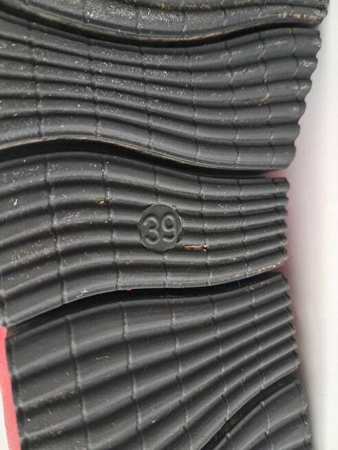 Buty damskie - półbuty czerwone „Koher”, do sprzedania