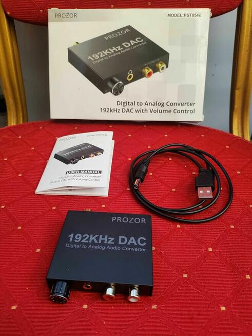 Konwerter Dźwięku Audio Telewizora Komputera Dekoder Konsoli