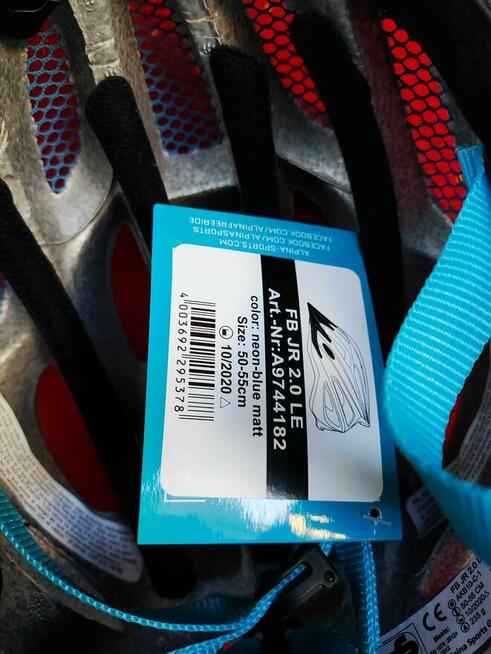 Kask rowerowy na Rower Skuter Deskorolkę Alpina FBJR2.0